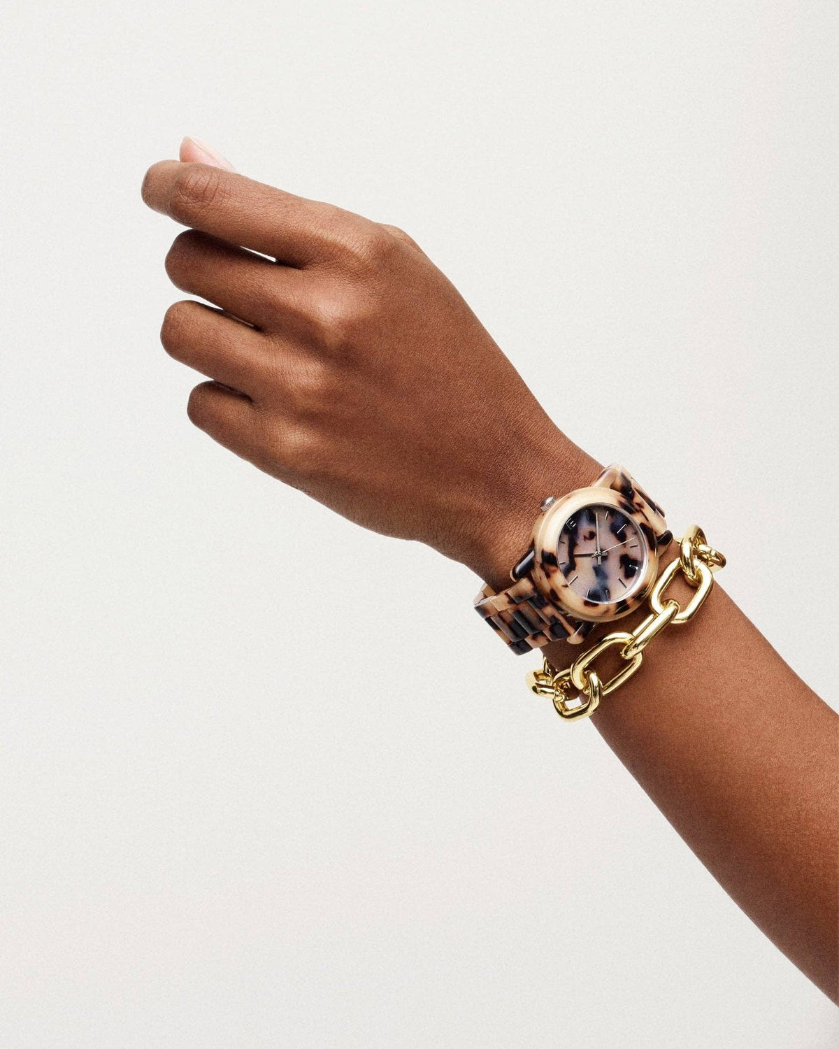 MACHETE - Interchangeable Link Bracelet in Gold + Silver Split
