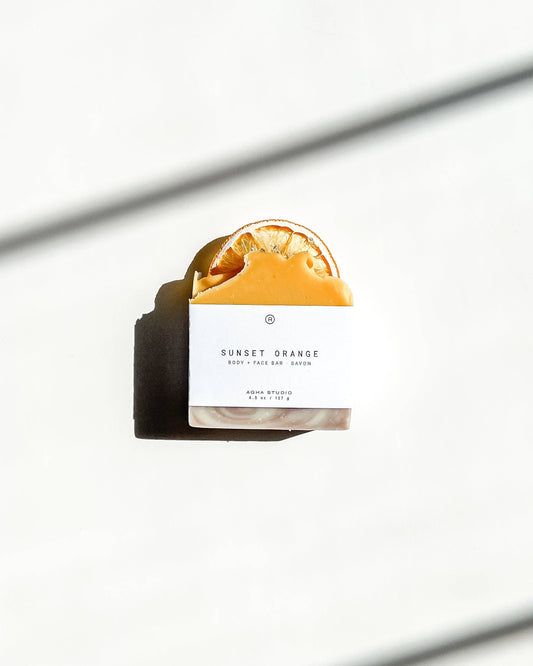 Agha Studio - Sunset Orange Body + Face Bar