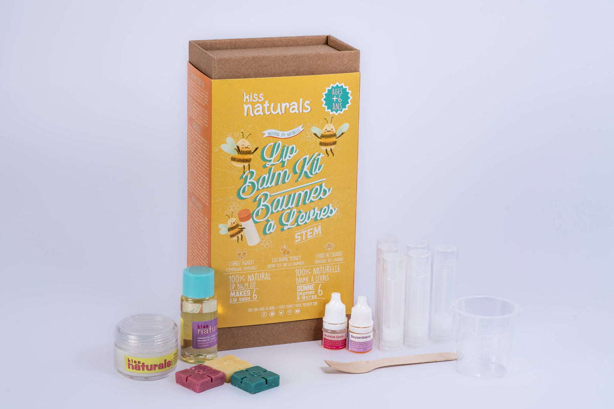 Earthy Good / Kiss Naturals - Case Pack Kiss Naturals DIY Lip Balm Kit (Kids)