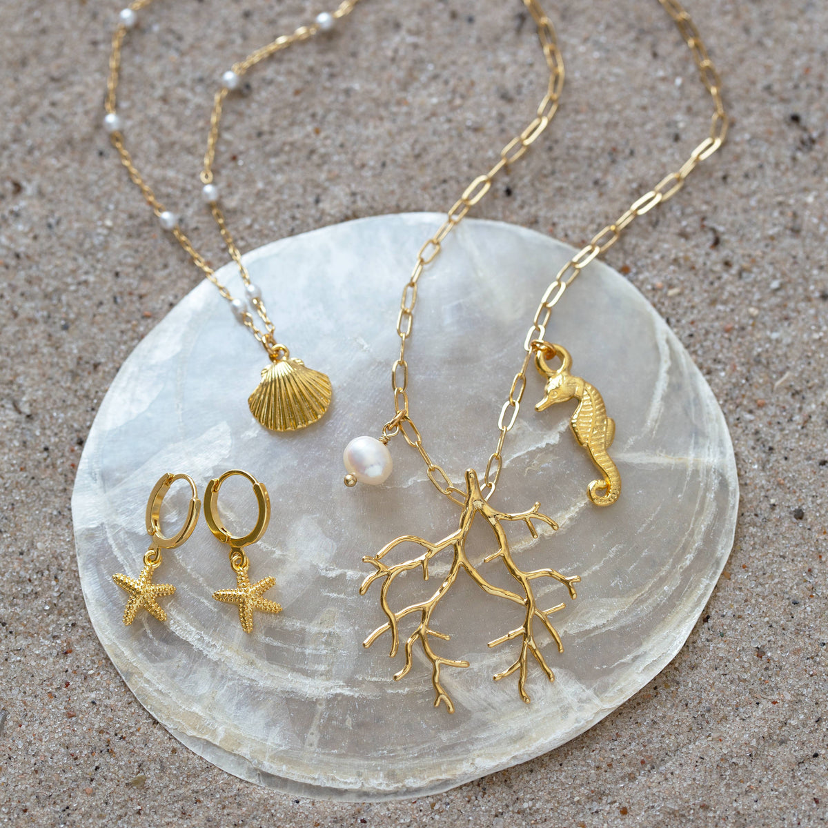 Amano Studio - Coral Charm Necklace
