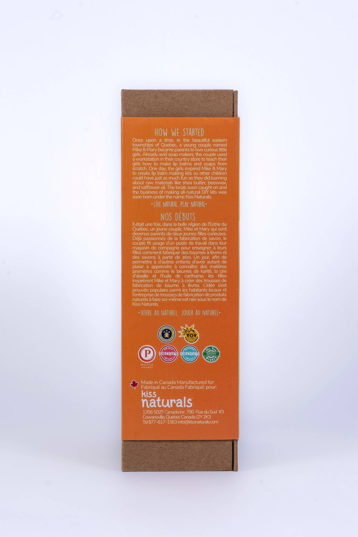 Earthy Good / Kiss Naturals - Case Pack Kiss Naturals DIY Lip Balm Kit (Kids)