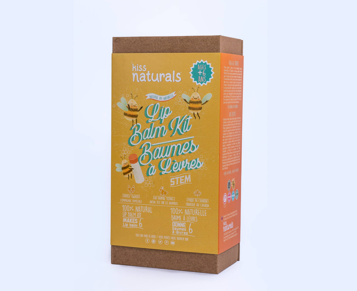 Earthy Good / Kiss Naturals - Case Pack Kiss Naturals DIY Lip Balm Kit (Kids)