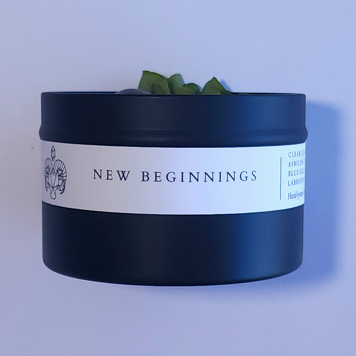 New Beginnings • 8oz Soy Crystal Candle