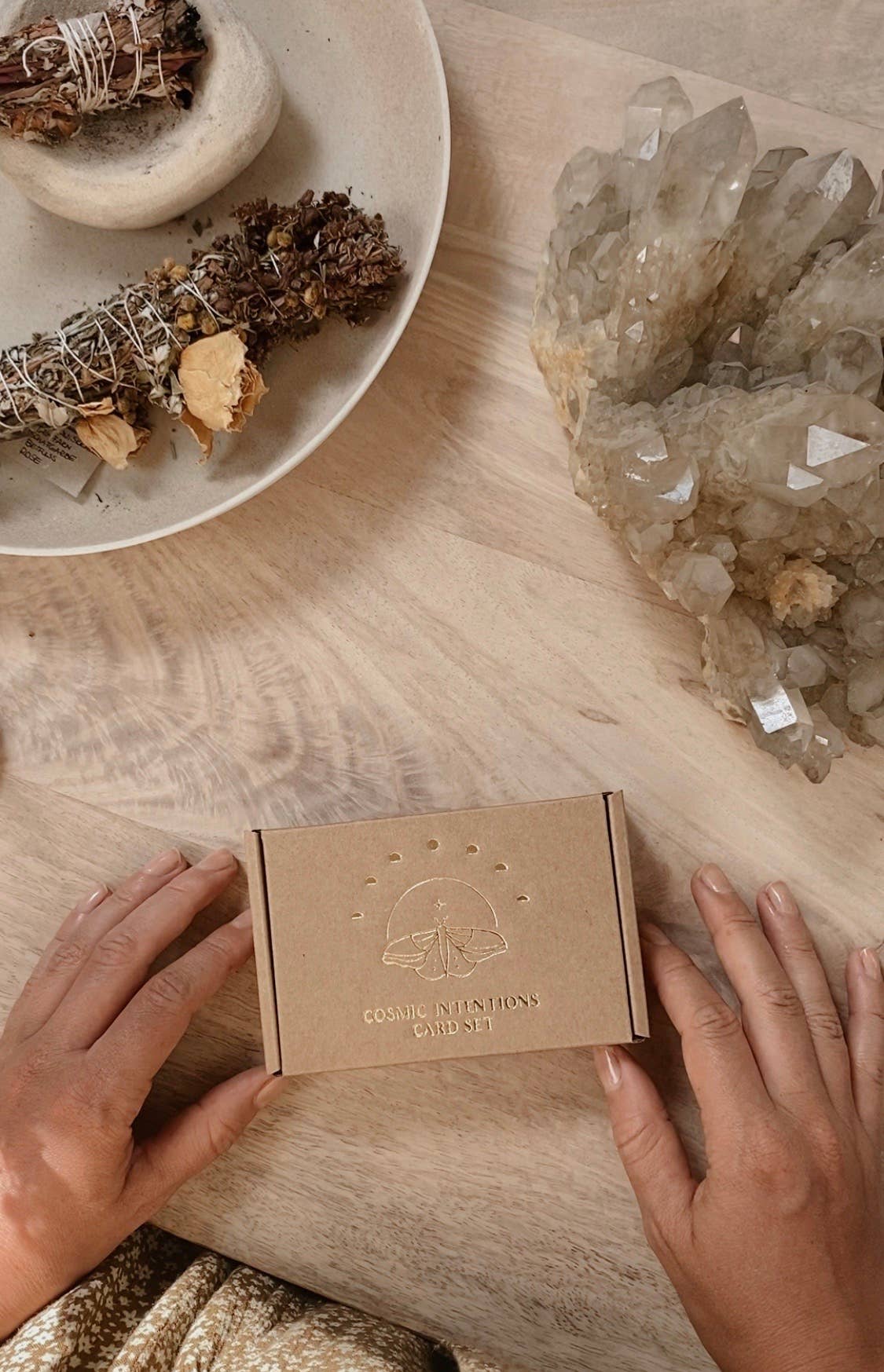 COSMIC INTENTIONS - CARD SET - 18 CARDS - GOLD EDITION -