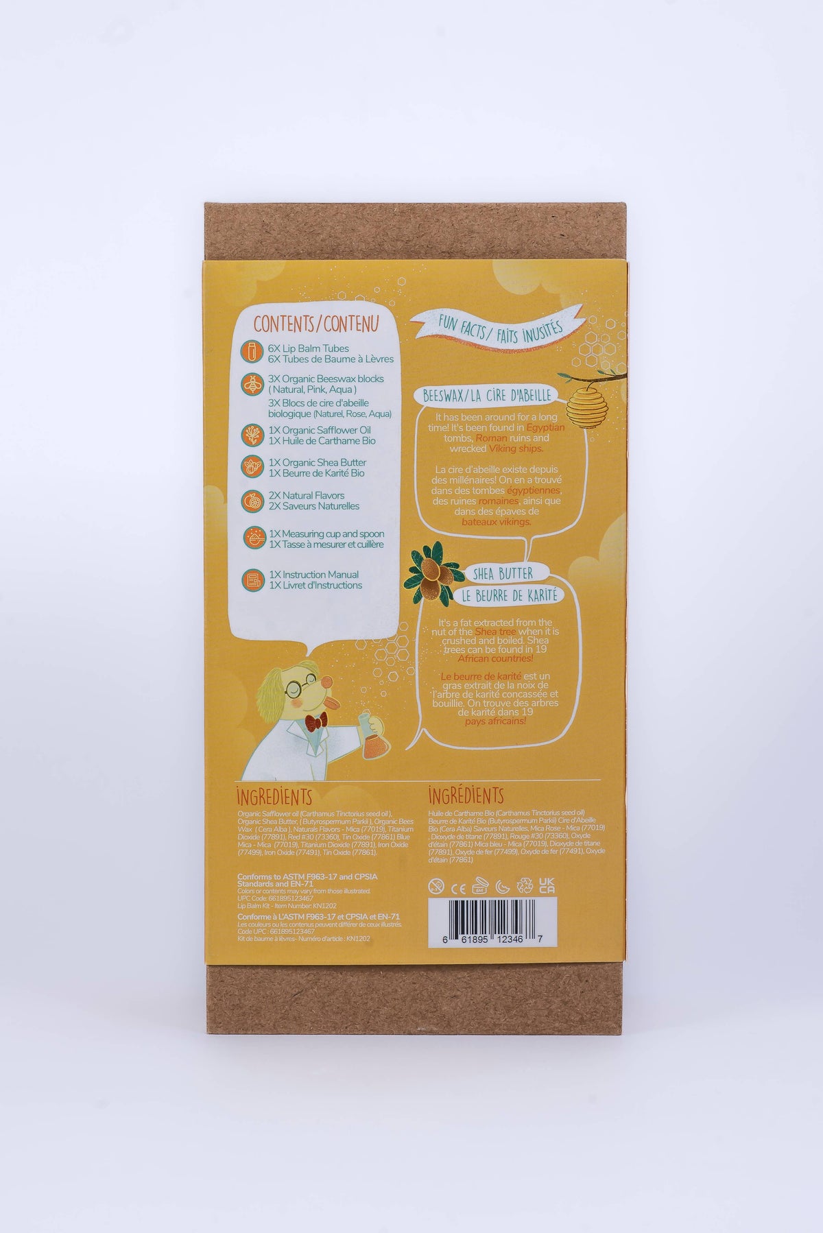 Earthy Good / Kiss Naturals - Case Pack Kiss Naturals DIY Lip Balm Kit (Kids)