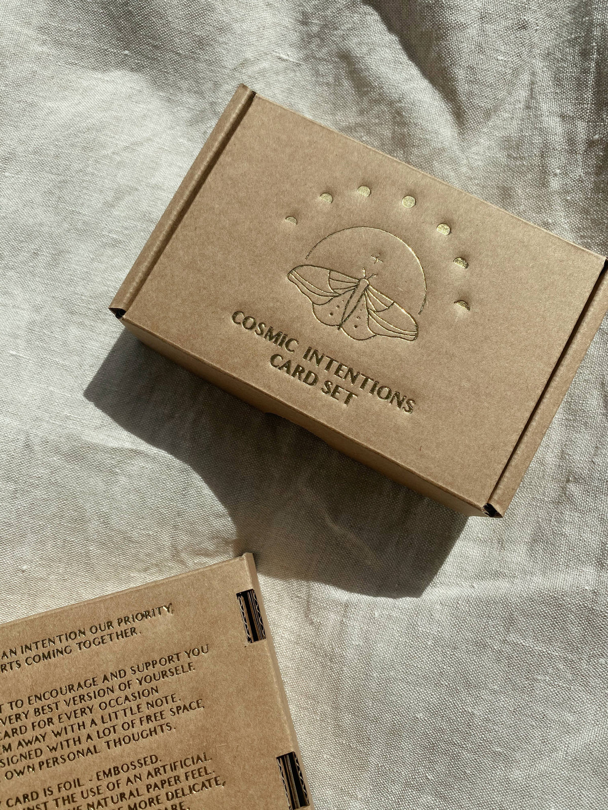 COSMIC INTENTIONS - CARD SET - 18 CARDS - GOLD EDITION -