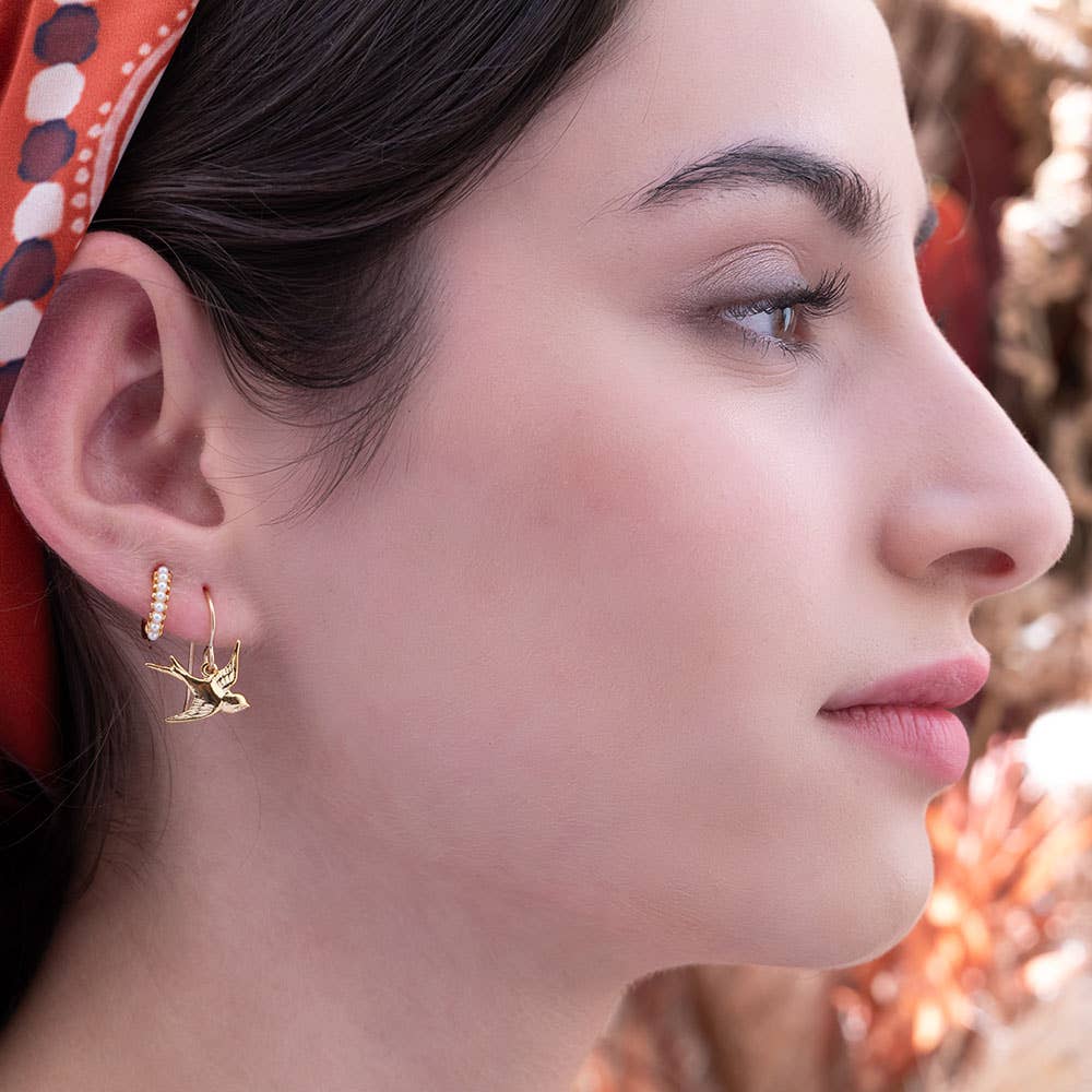 Amano Studio - Swallow Bird Drop Earrings