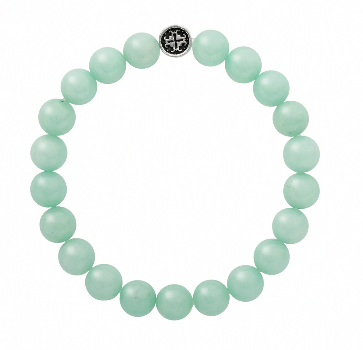 Mala & Mantra ☼ Gemstone Bracelet: Communication - Amazonite