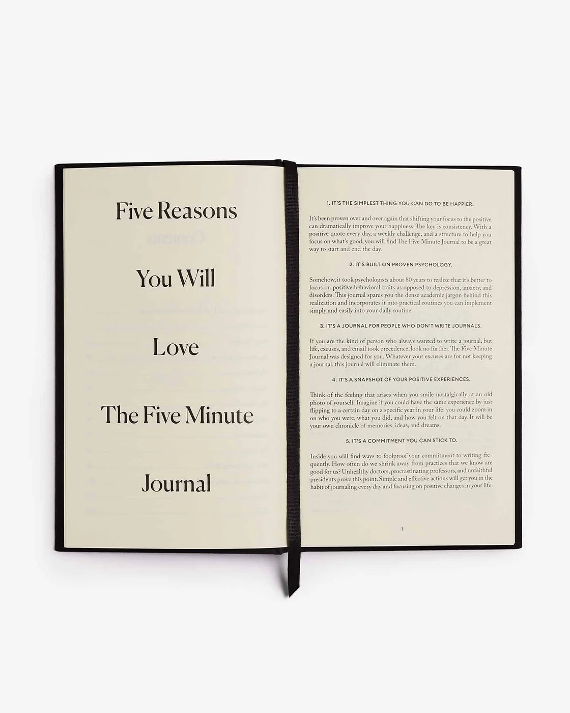 Intelligent Change ☼ The Five Minute Journal