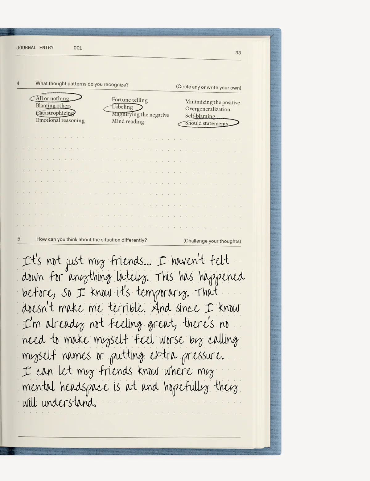 Therapy Notebooks ☼ The Anti-Anxiety Notebook