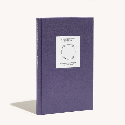Therapy Notebooks ☼ The Anti-Insomnia Notebook
