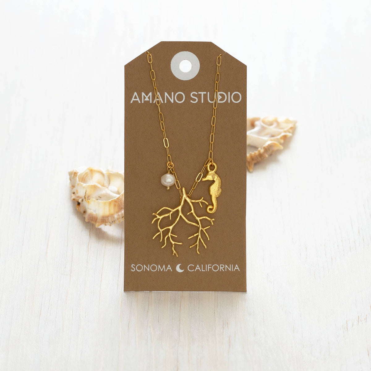 Amano Studio - Coral Charm Necklace