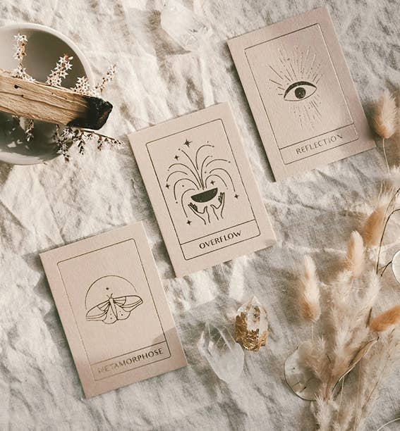 COSMIC INTENTIONS - CARD SET - 18 CARDS - GOLD EDITION -