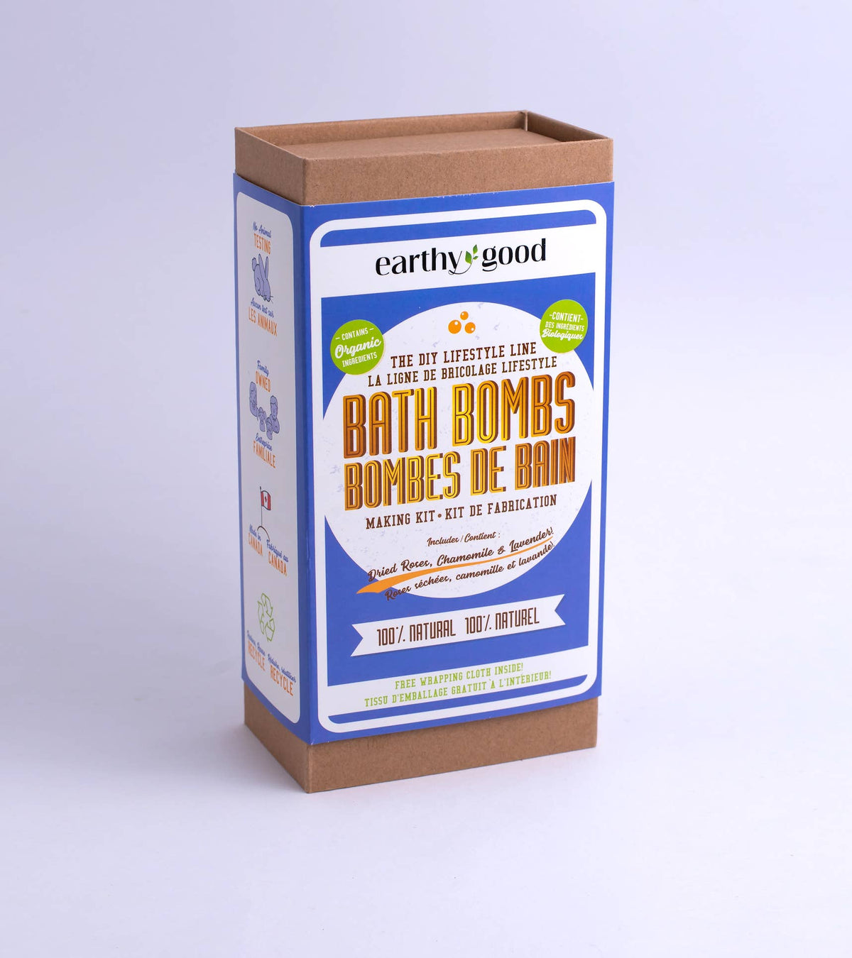 Earthy Good / Kiss Naturals - Earthy Good Bath Bomb Making Kit Single unit