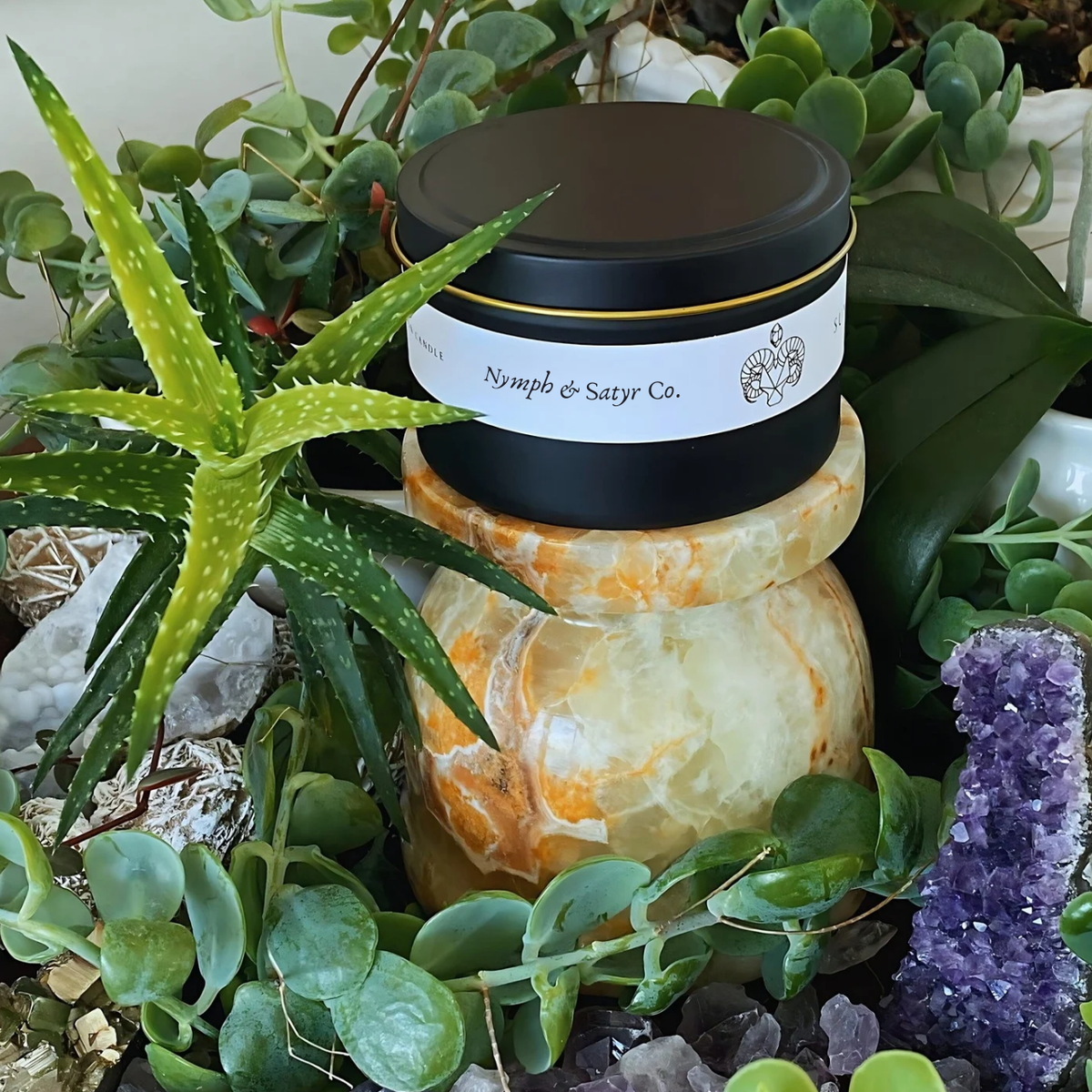Earthwalker • 8oz Soy Crystal Candle