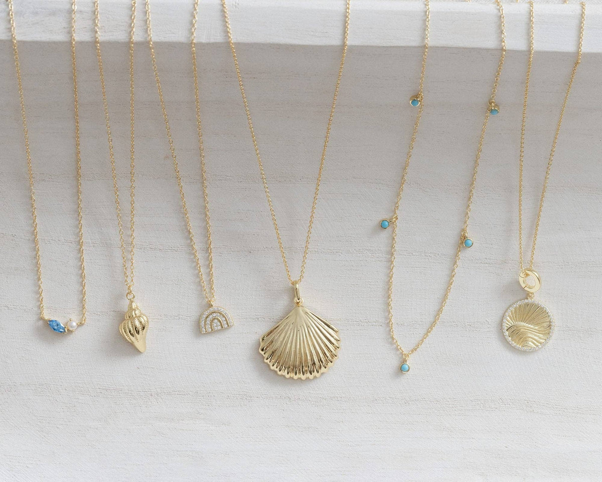 Coast and Cove - Gold Sanibel Necklace