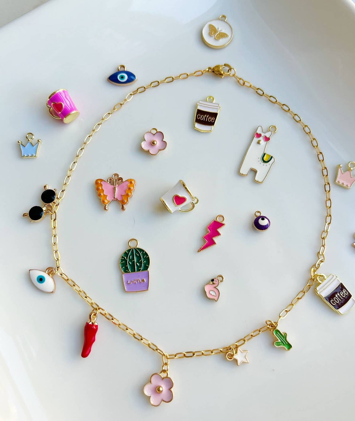 Designed by Emily Ann - Charm Necklace Kit