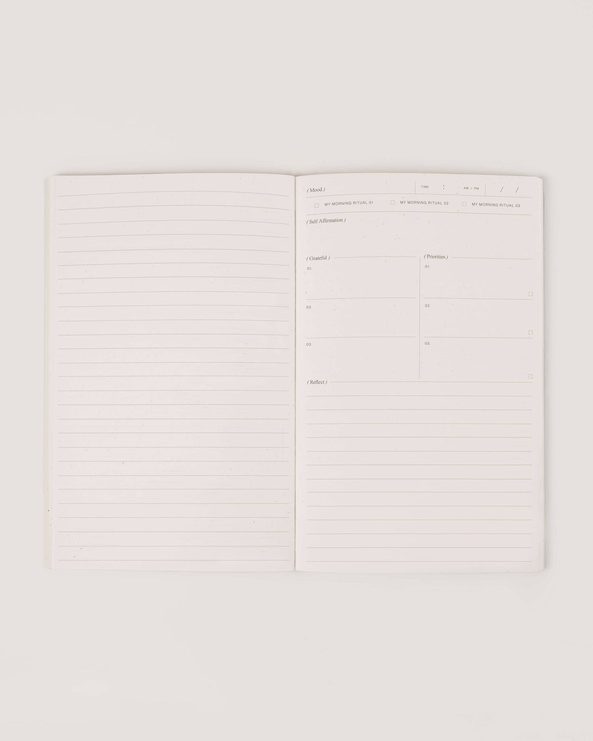 Morning Routine Journal