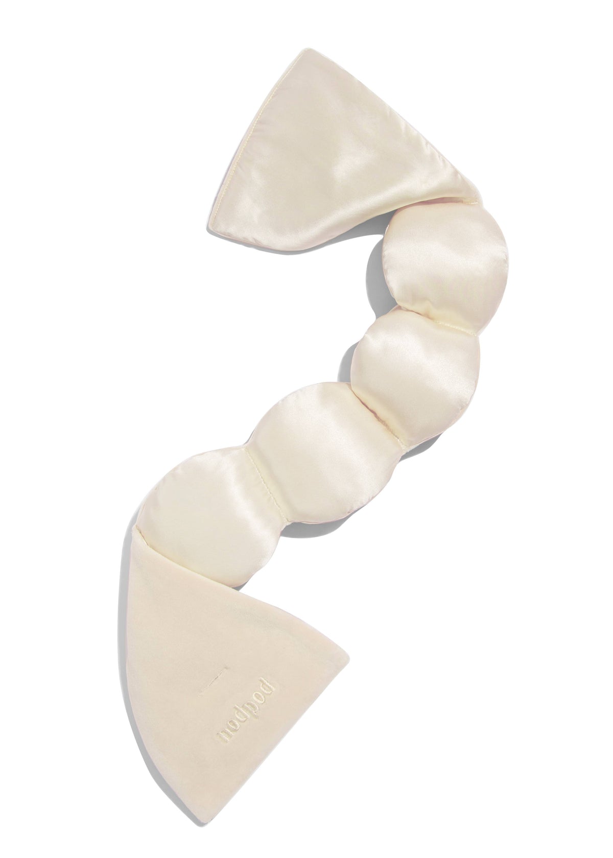 nodpod - Silk Weighted Sleep Mask- Pearl - Eye Mask