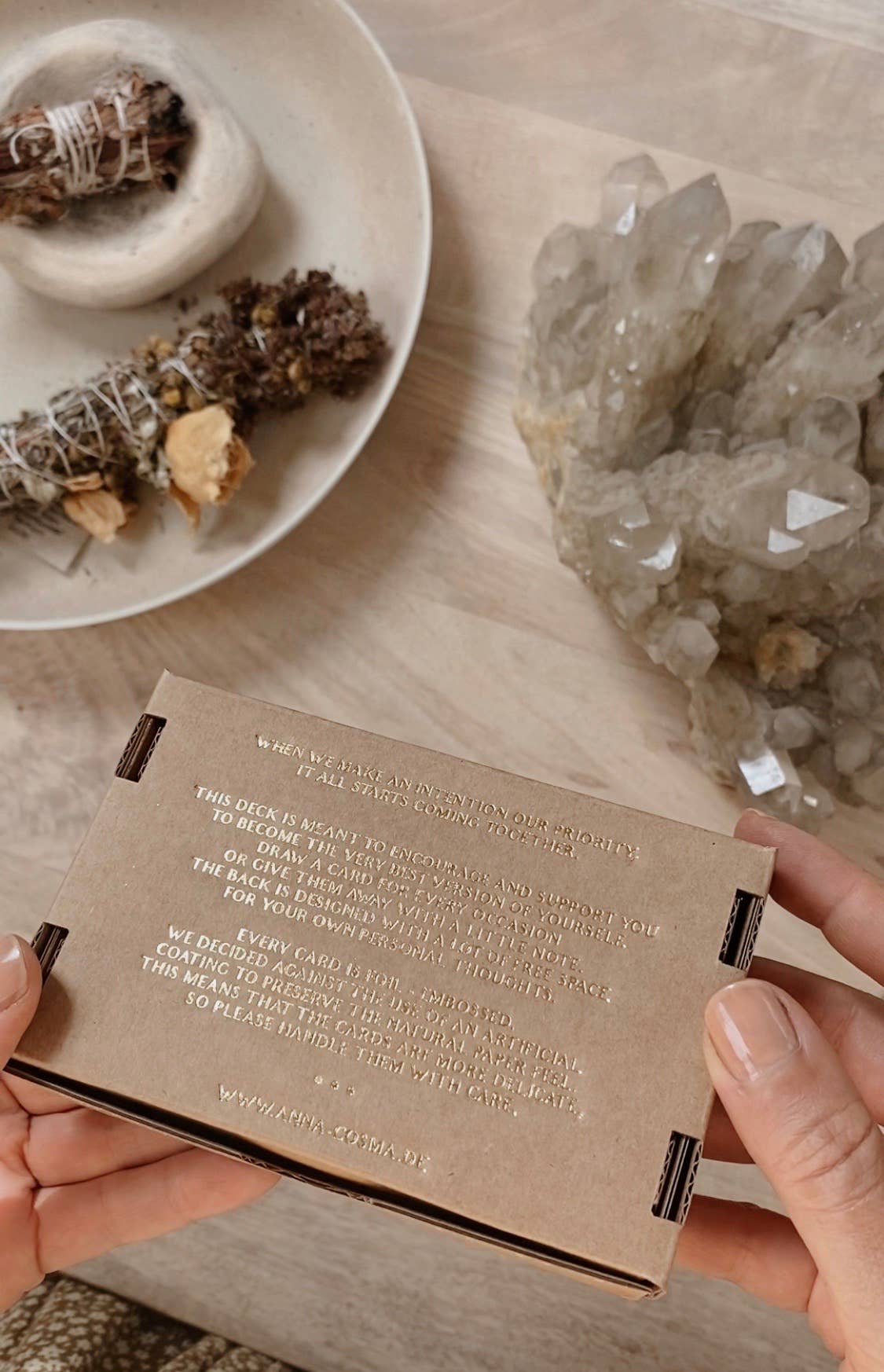 COSMIC INTENTIONS - CARD SET - 18 CARDS - GOLD EDITION -