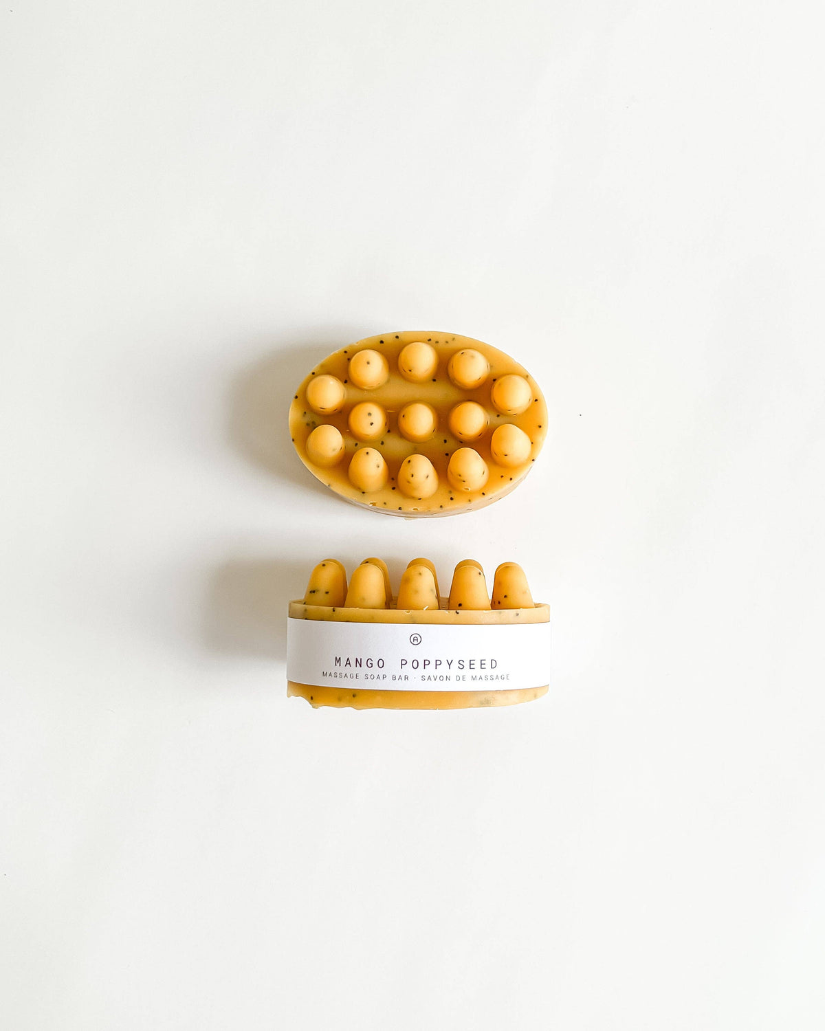 Agha Studio - Mango Poppyseed Massage Soap Bar