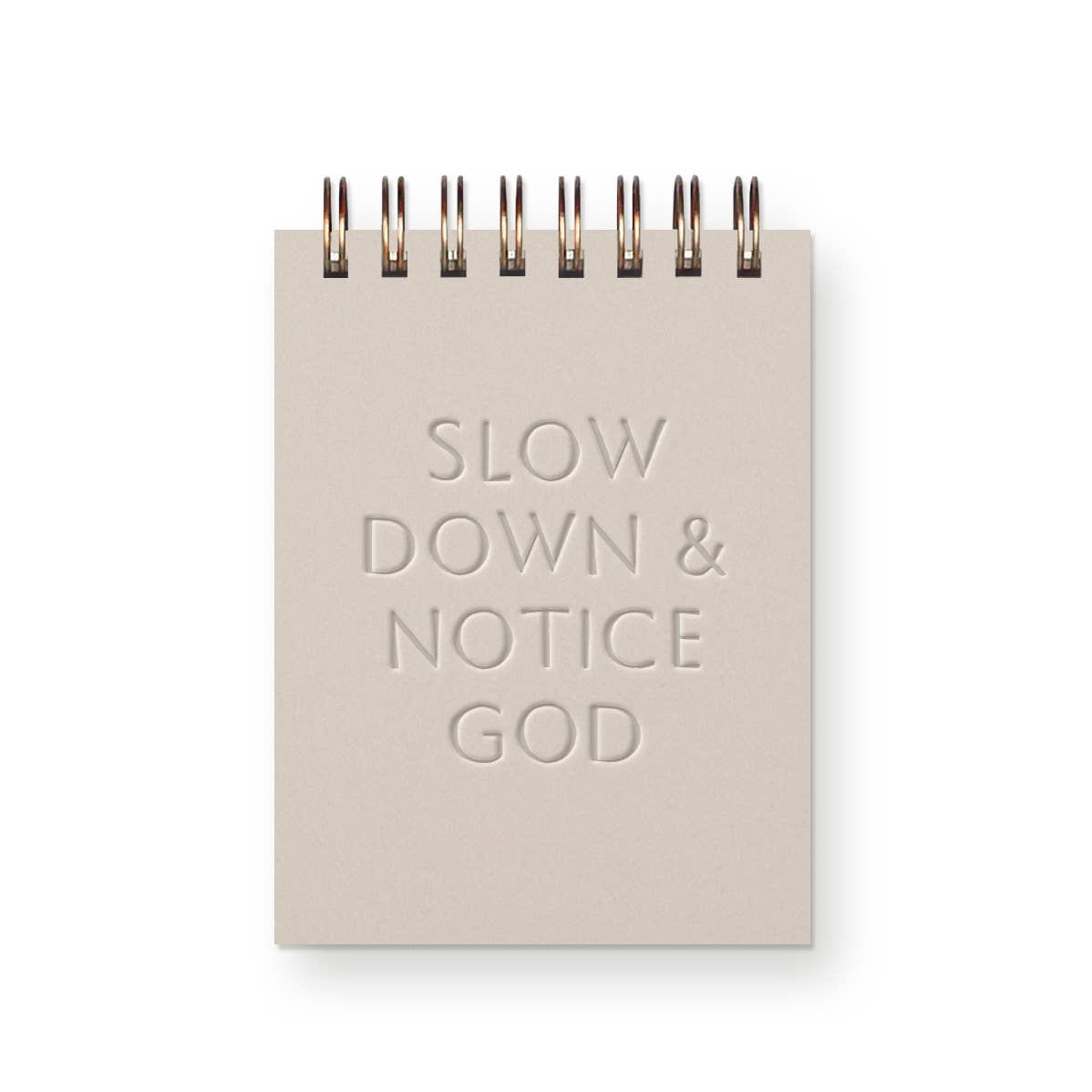 Slow Down & Notice God Mini Jotter