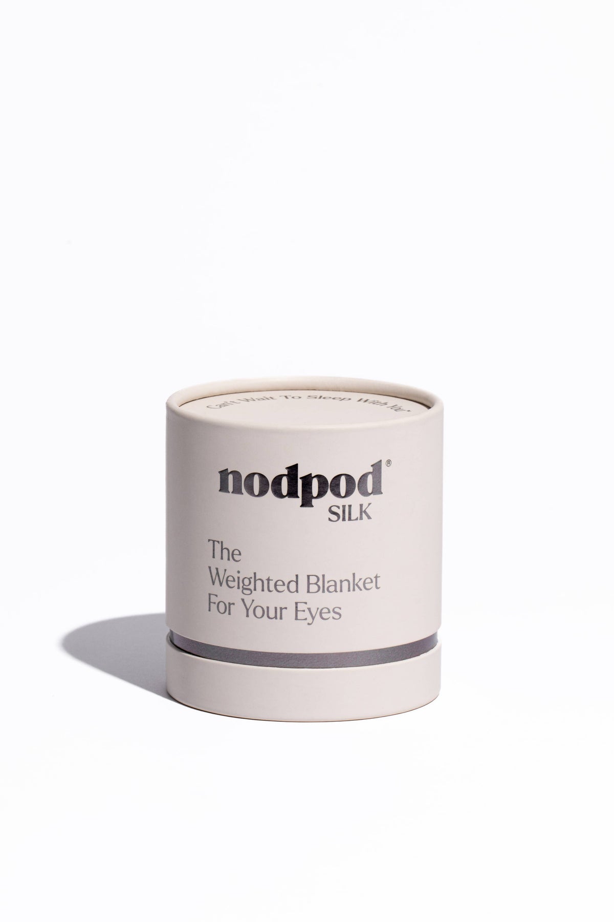 nodpod - Silk Weighted Sleep Mask- Pearl - Eye Mask