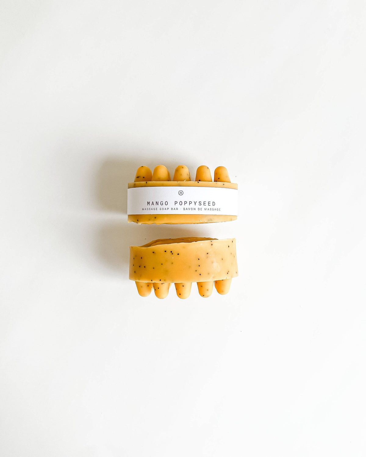 Agha Studio - Mango Poppyseed Massage Soap Bar