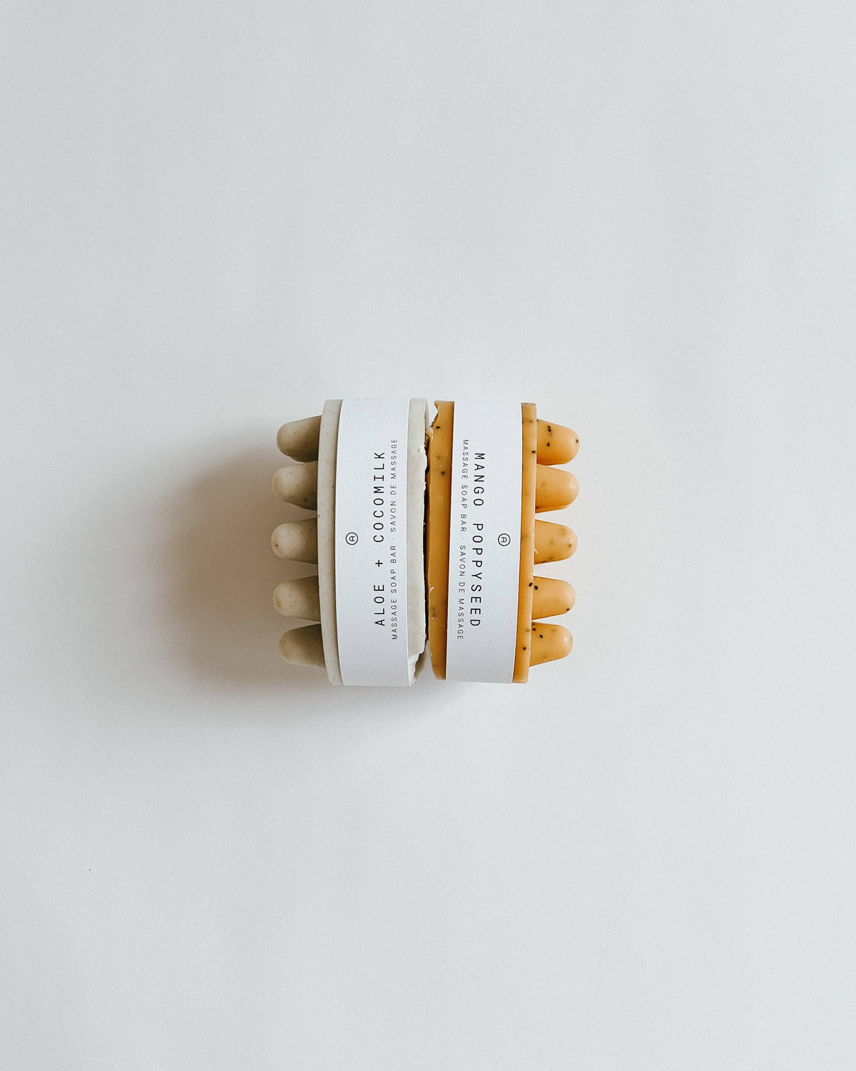 Agha Studio - Mango Poppyseed Massage Soap Bar